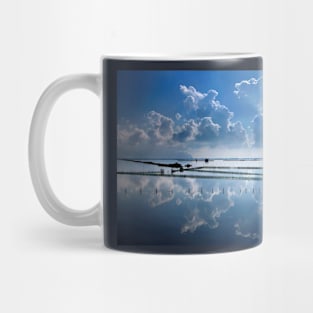 Mirroring the clouds - Messolonghi lagoon Mug